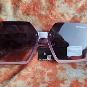 True Religion Purple Sunglasses